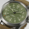 Khaki Field Titanium Auto | Green Dial