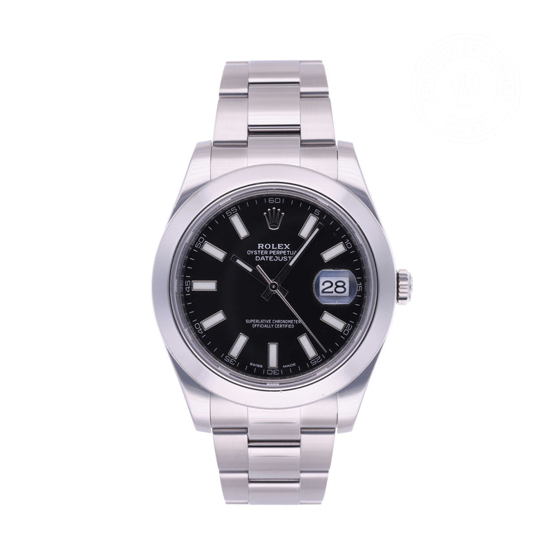 Pre-Owned Rolex Oystersteel Datejust II 41mm-Ref. 116300