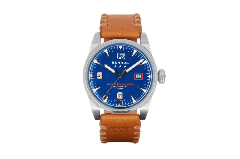 Classic 1969 Limited Edition Blue / Metal Bracelet | Blue Dial