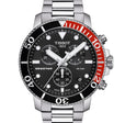 Seastar 1000 Chronograph Stainless Steel | Black Dial