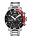 Seastar 1000 Chronograph Stainless Steel | Black Dial