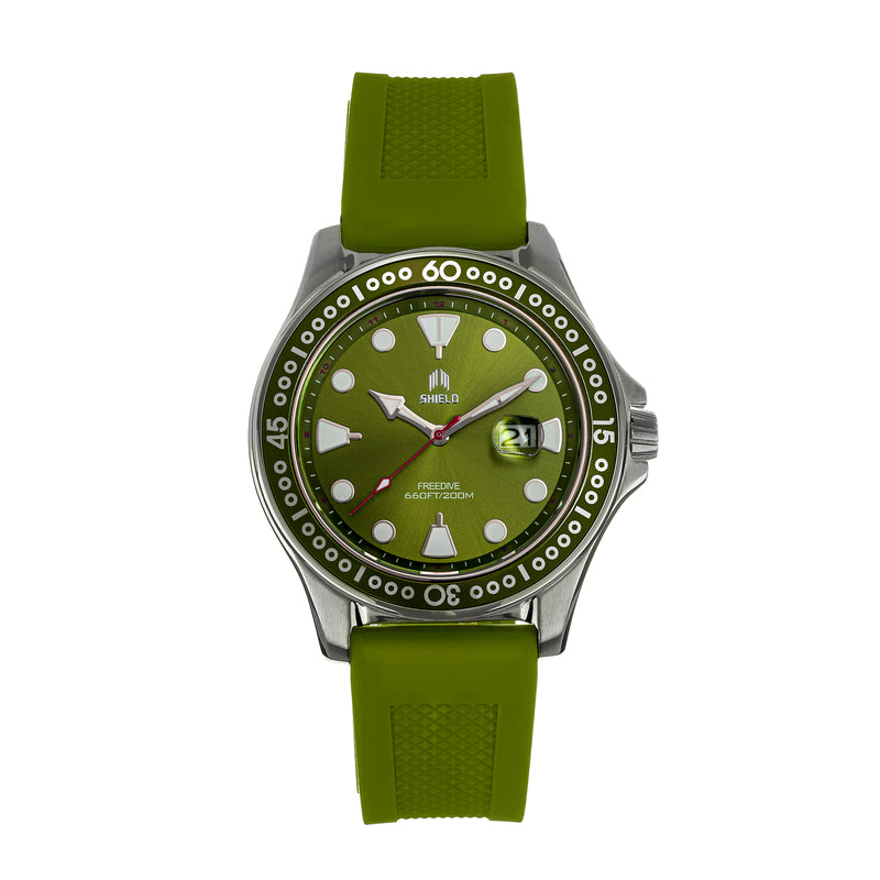 Freedive Green | Green Dial