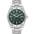 Sub - 5ATM - Date - DK13654 Silver / Green Dial | Green Dial