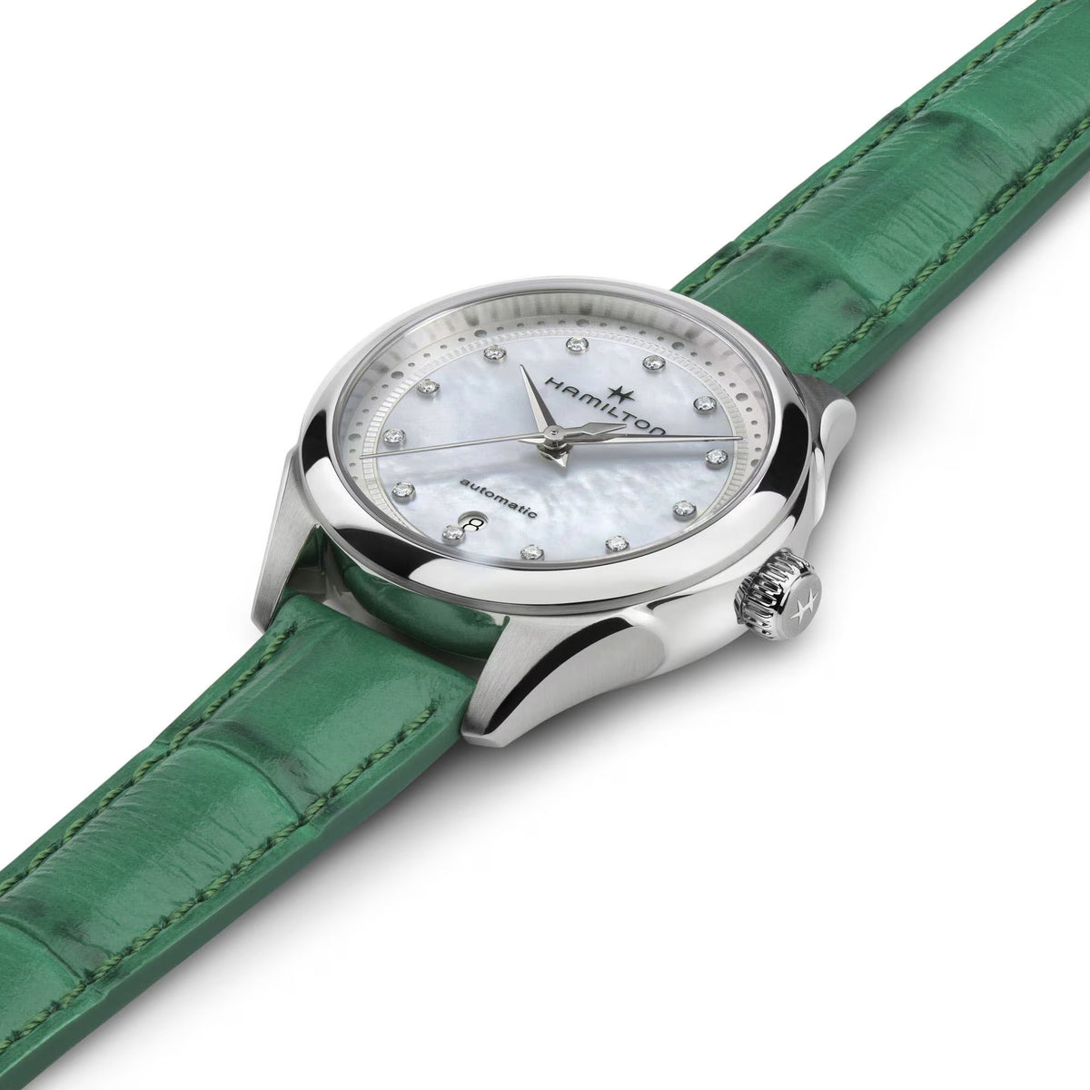Jazzmaster Green/SS | Mother of Pearl Dial