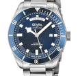 Yorkville-Diver Gevril Yorkville Sellita SW240 Swiss Automatic Diver Watch, SS Case, Blue bezel, Blue Dial | Blue Dial