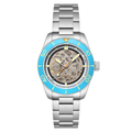 Croft 42 Skeleton Automatic Blue / Stainless Steel | Black Dial