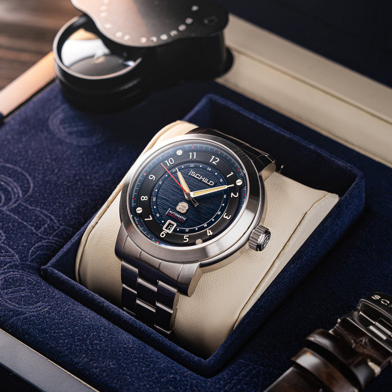 HEINRICH SWISS AUTOMATIC LIMITED EDITION LIMITED EDITION BLUE / STAINLESS STEEL | Blue Dial