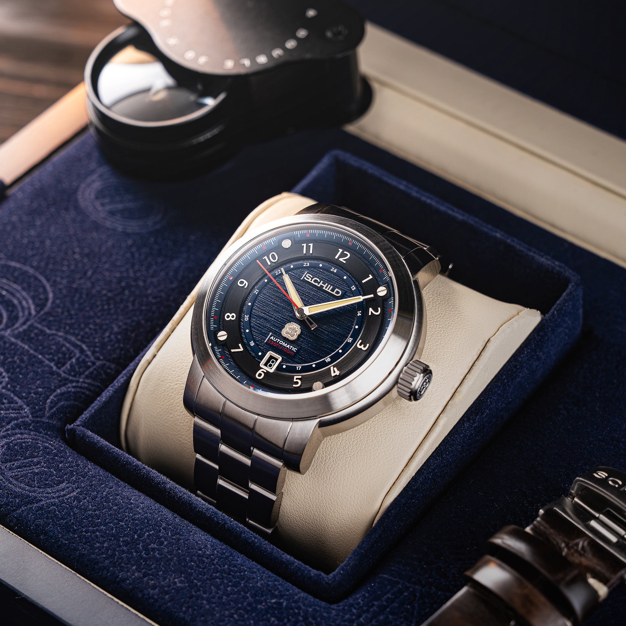 HEINRICH SWISS AUTOMATIC LIMITED EDITION LIMITED EDITION BLUE / STAINLESS STEEL | Blue Dial