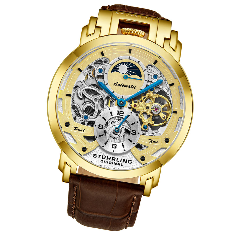 Legacy Brown/Gold - Leather | Gold Dial