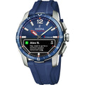 CONNECTED Blue / Plastic | Blue Dial
