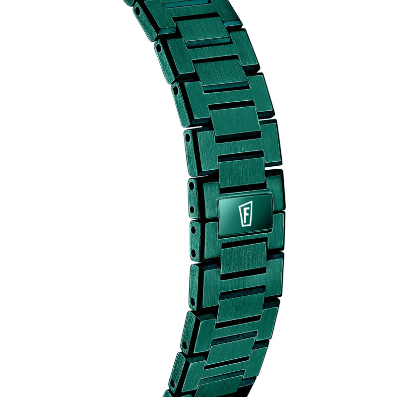 Rive Green / Stainless Steel | Green Dial