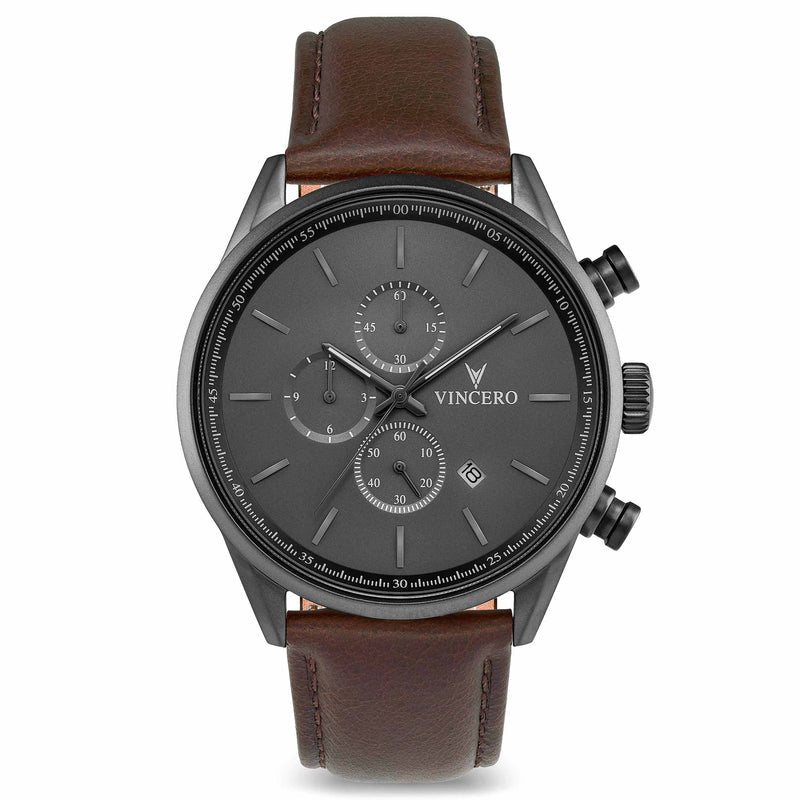 THE CHRONO S2 - GUNMETAL/WALNU Gunmetal/Walnut | Gunmetal Dial