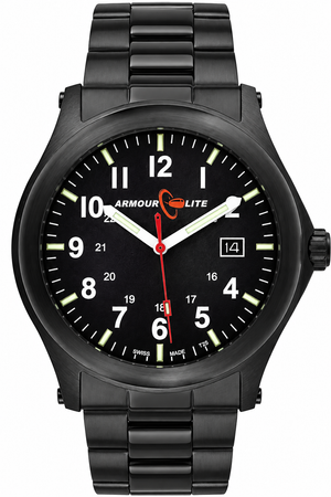 Field Series (Tritium & Armourglass) AL104 Black Case / Black Dial