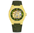 Open mind MAN-RO-12-GL / Green / Leather | Green Dial