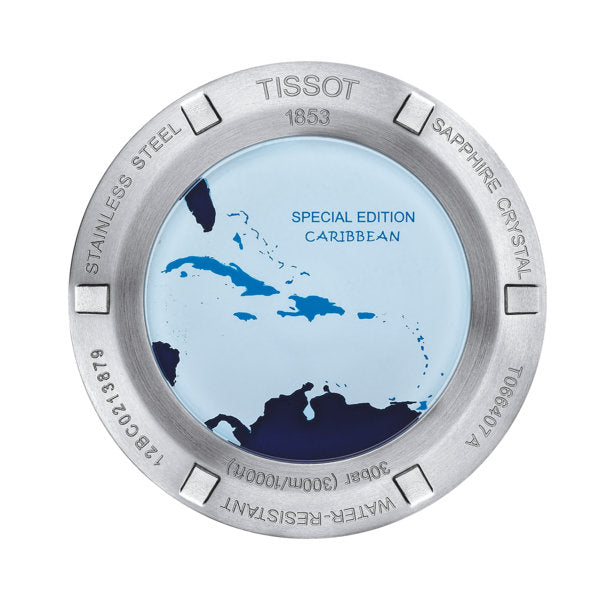 Seastar 1000 Carribean Edition Blue / Stainless Steel | Black Dial