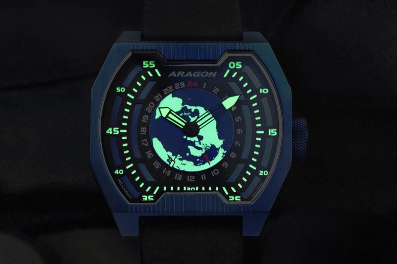 Concept S GMT NH34 Automatic Blue Dial | Blue / Black Dial