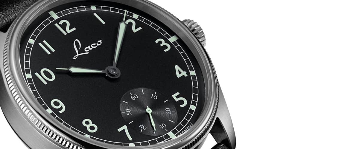 Bremerhaven 42.5mm Handwinding Black Dial