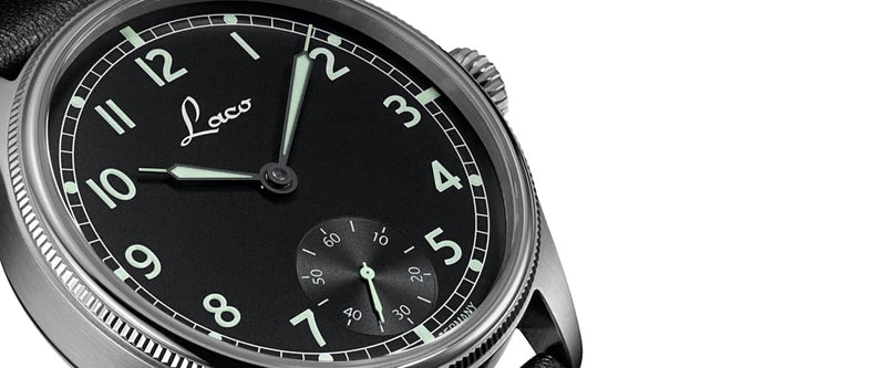 Bremerhaven 42.5mm Handwinding Black Dial