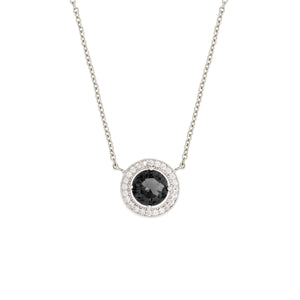 Juliet Pendant Necklace 18k White Gold