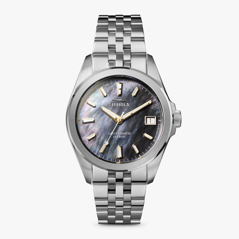 Shinola Monster Circadian Grey MOP |  Dial