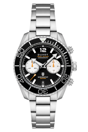 Tiburon Chronograph Black / Stainless Steel | Black Dial