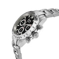 New Amsterdam Swiss made Automatic Chrono, ETA 7753, White Dial, Stainless steel | Black Dial