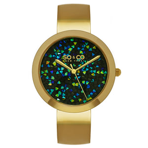 Chelsea 5249.3 Gold/Stainless Steel | Black Dial