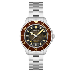 Hermann Swiss Automatic Limited Edition Brown / Stainless Steel | Brown Dial