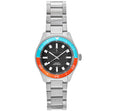 Holiss Automatic Diver Blue/Orange | Black Dial