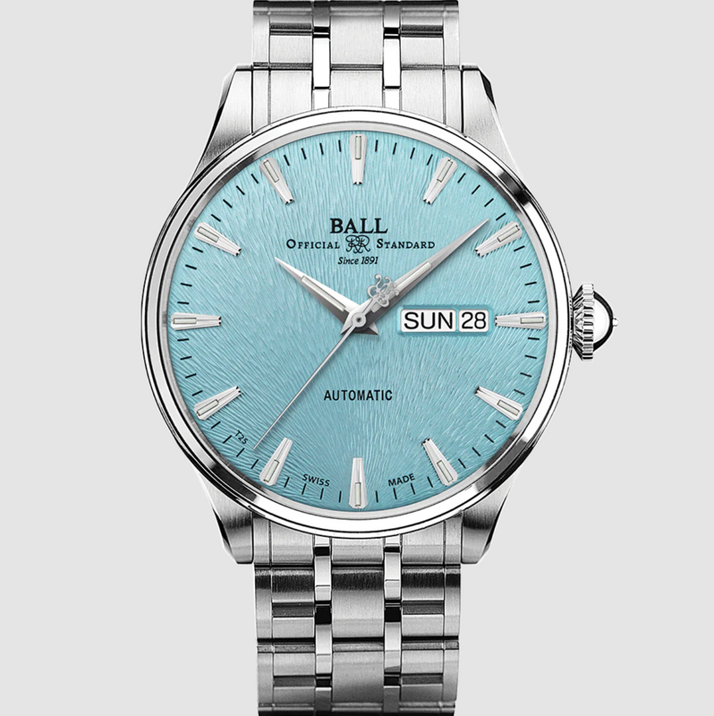 Trainmaster Eternity Ice Blue Dial |  Dial