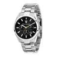ATTRAZIONE Black / Stainless Steel Black Dial
