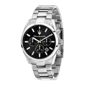 ATTRAZIONE Black / Stainless Steel Black Dial