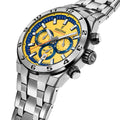 Chrono Bike Yellow / Stainless steel Yellow Dial
