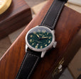 Altitude Japan Quartz Green / Leather |  Dial