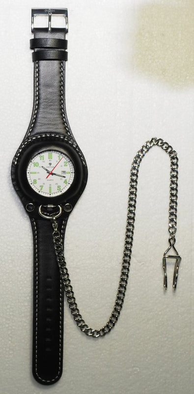 Designer pewter/black | White Dial