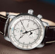100 Jahre Silver Dial with Black | Silver Dial