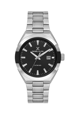 Classic Stripe Silver / Black Dial Black Dial