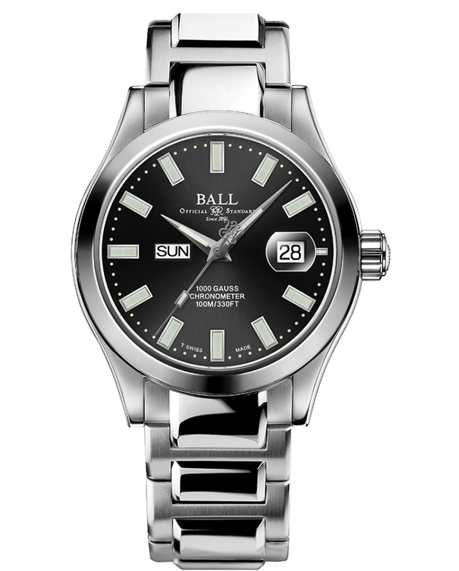 Engineer III Marvelight Chronometer Day-Date Black 40mm | Black Dial