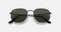 HEXAGONAL FLAT LENSES MEN'S Black / Polar Green |  Dial