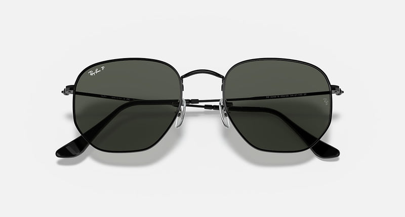 HEXAGONAL FLAT LENSES MEN'S Black / Polar Green |  Dial