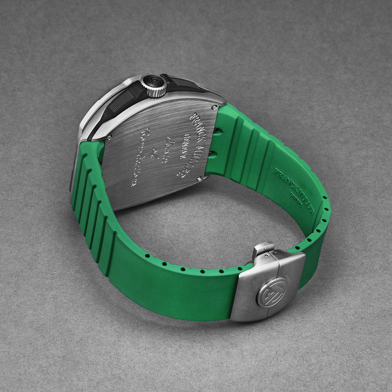 SkaFander 46SCSKFBLKGRN / Black, Openworked | Black Dial