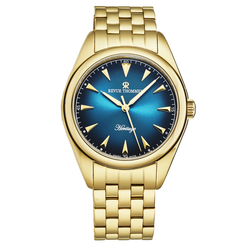 Heritage 21010.2115 / Blue | Blue Dial