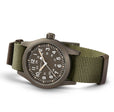 Khaki Field Brown / Textile | Green Dial