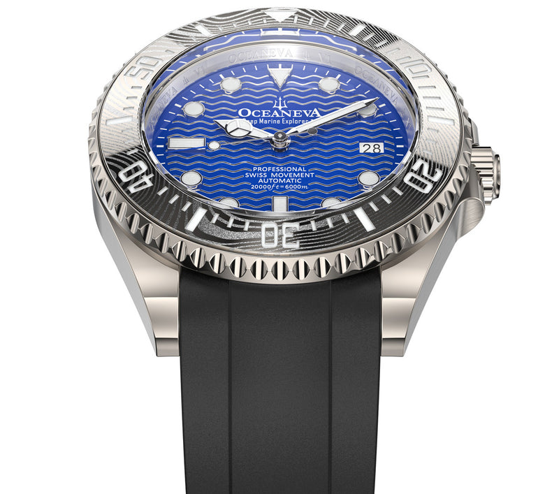Deep Marine Explorer VI 6000m Grade 5 Titanium 6000m/BlueDial | Blue Dial