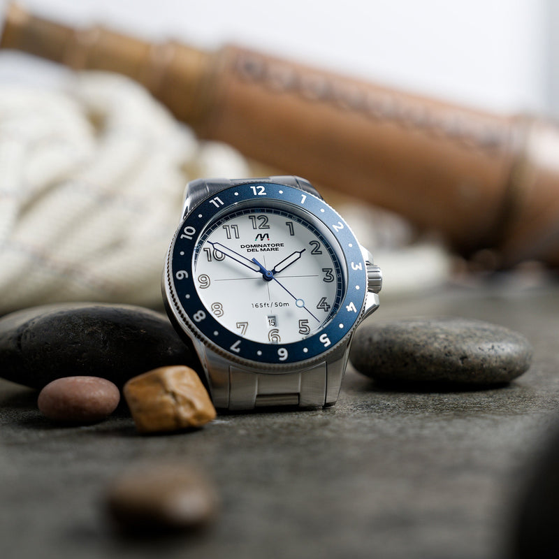 Bandiera Japan Quartz White / Stainless Steel | White Dial