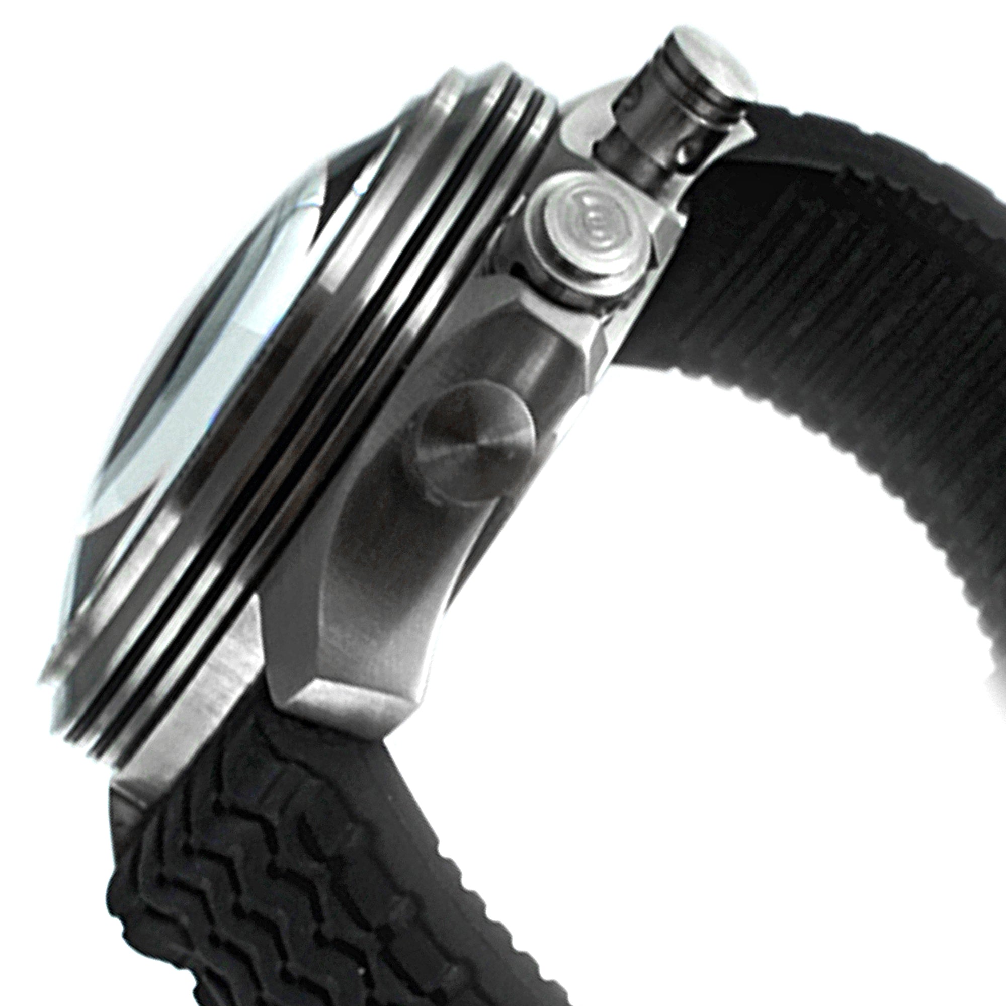 Hemi Black/Silver/White | Silver Dial