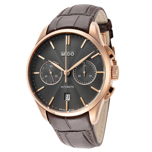 Belluna II 42mm / Black / Brown | Black Dial