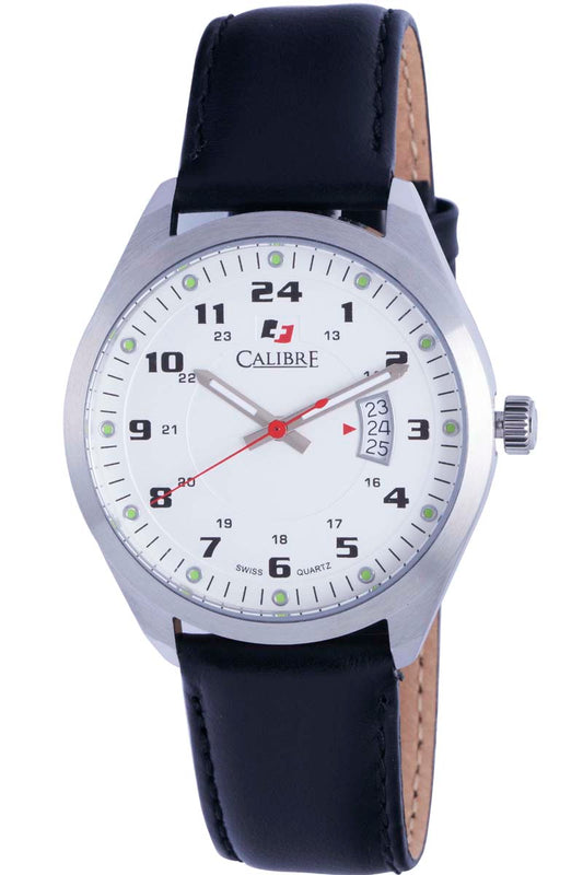 Trooper White-Black canvas | White Dial