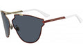 SoReal Pops Red Gold Frame, Blue Lens |  Dial