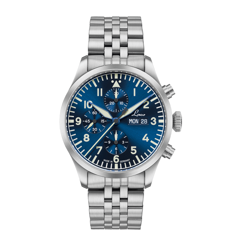 Chronograph  Kiel.2.MB Blau | Blue Dial